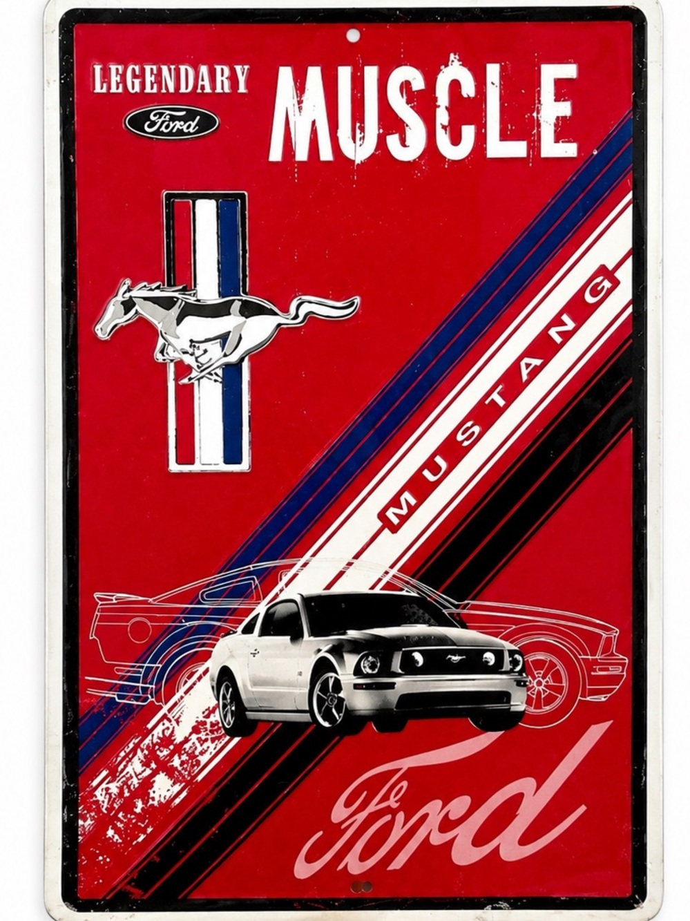 NEW Ford Mustang Metal Sign